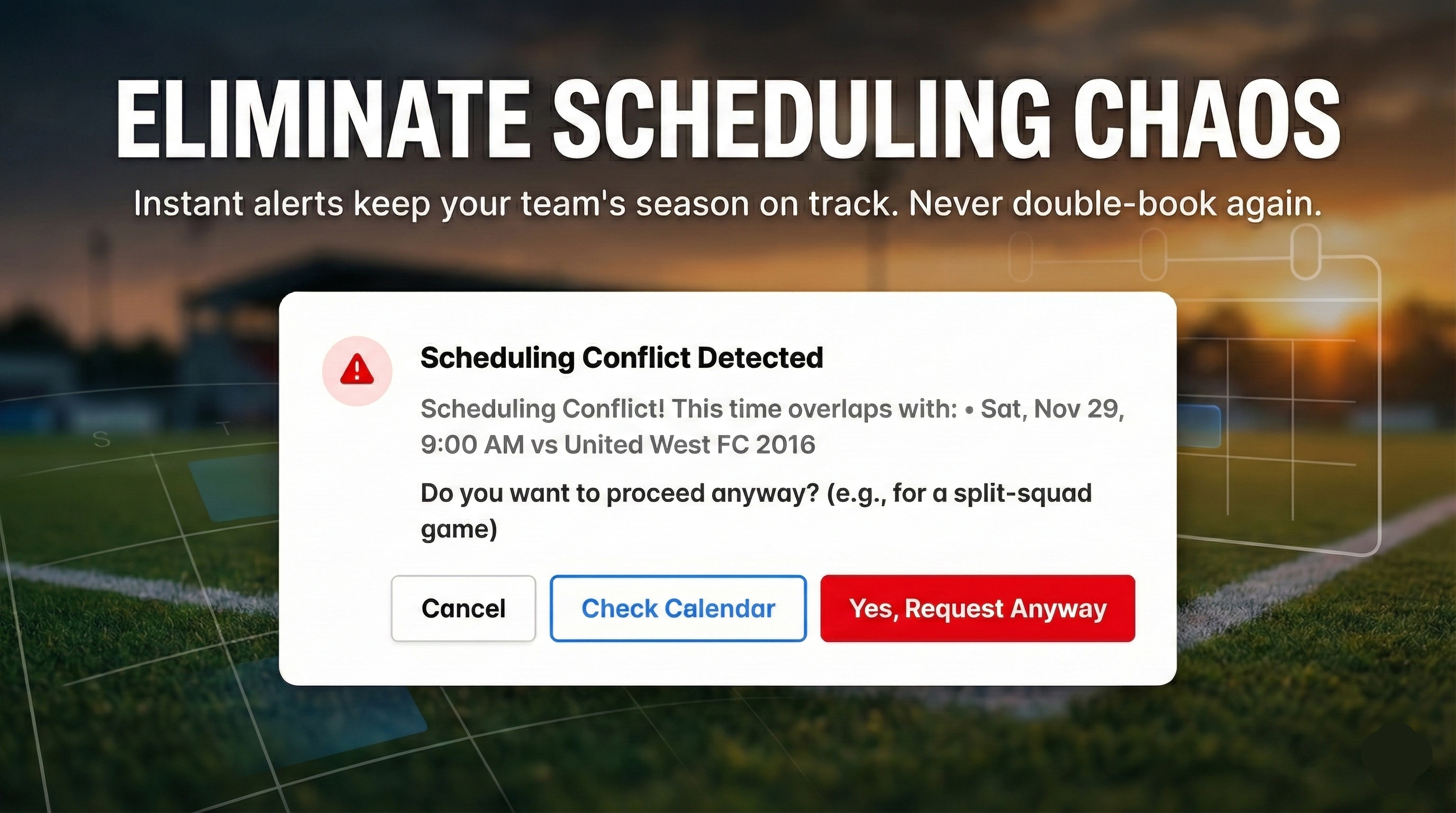 Conflict Detection screenshot